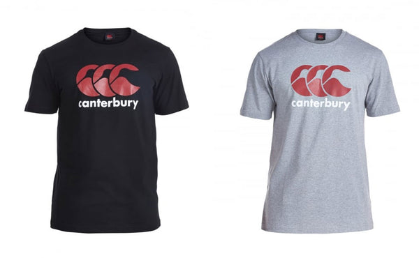 Canterbury Logo T-Shirt Grey -DS