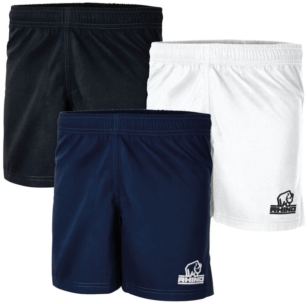 Rhino Auckland Rugby Shorts Junior -White-DS