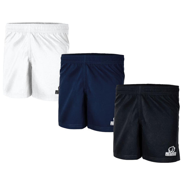 Rhino Auckland Rugby Shorts Adult -Black-DS