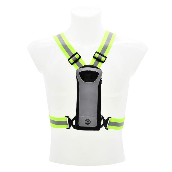 Peaks LED Reflective Vest with Phone Holder-DS