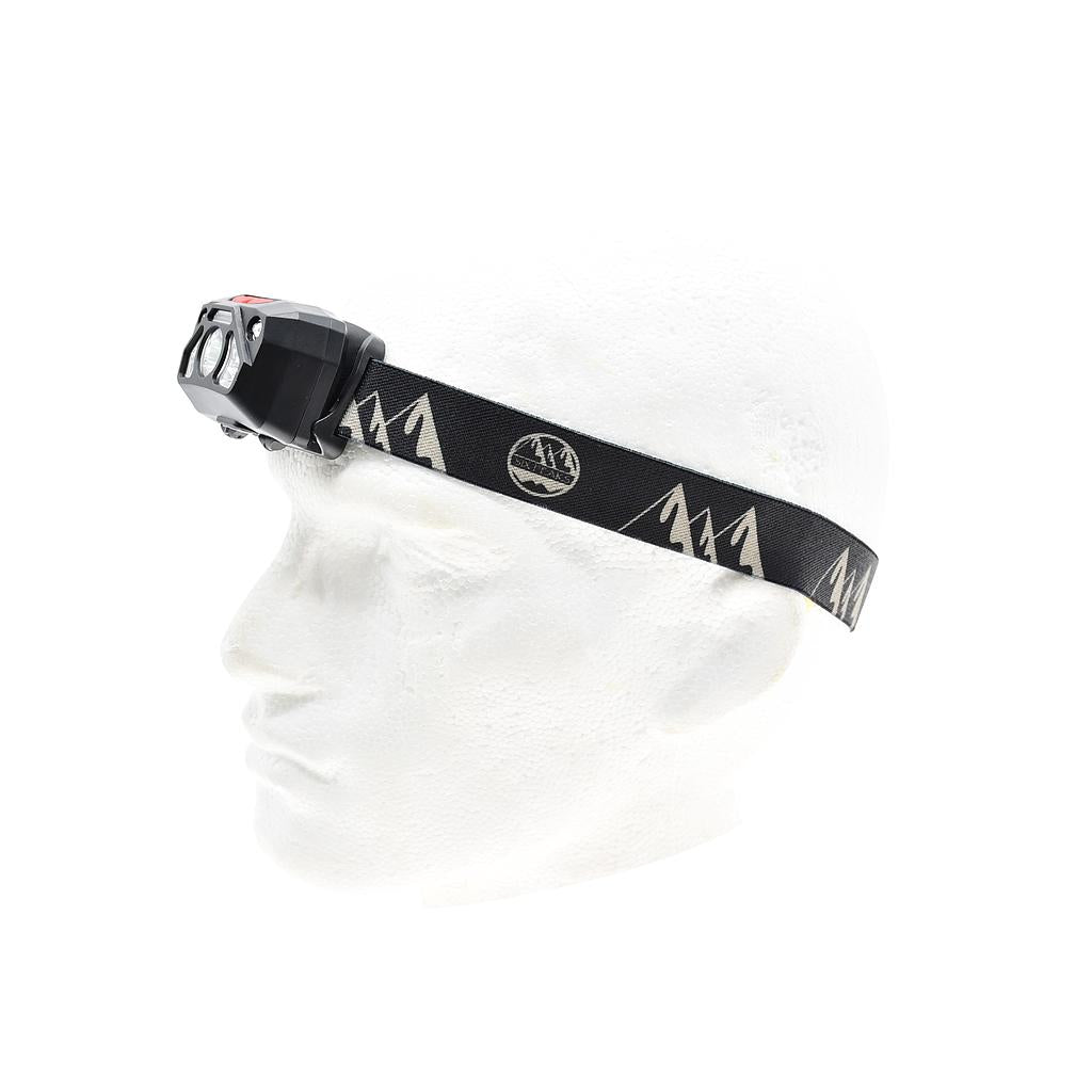 Peaks LED Head torch with Motion Sensor-DS