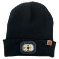Peaks LED Lighted Beanie Hat Black -DS