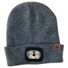 Peaks LED Lighted Beanie Hat Grey -DS