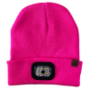 Peaks LED Lighted Beanie Hat Pink-DS