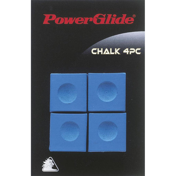 Powerglide Snooker Chalk (4 Pack) -DS