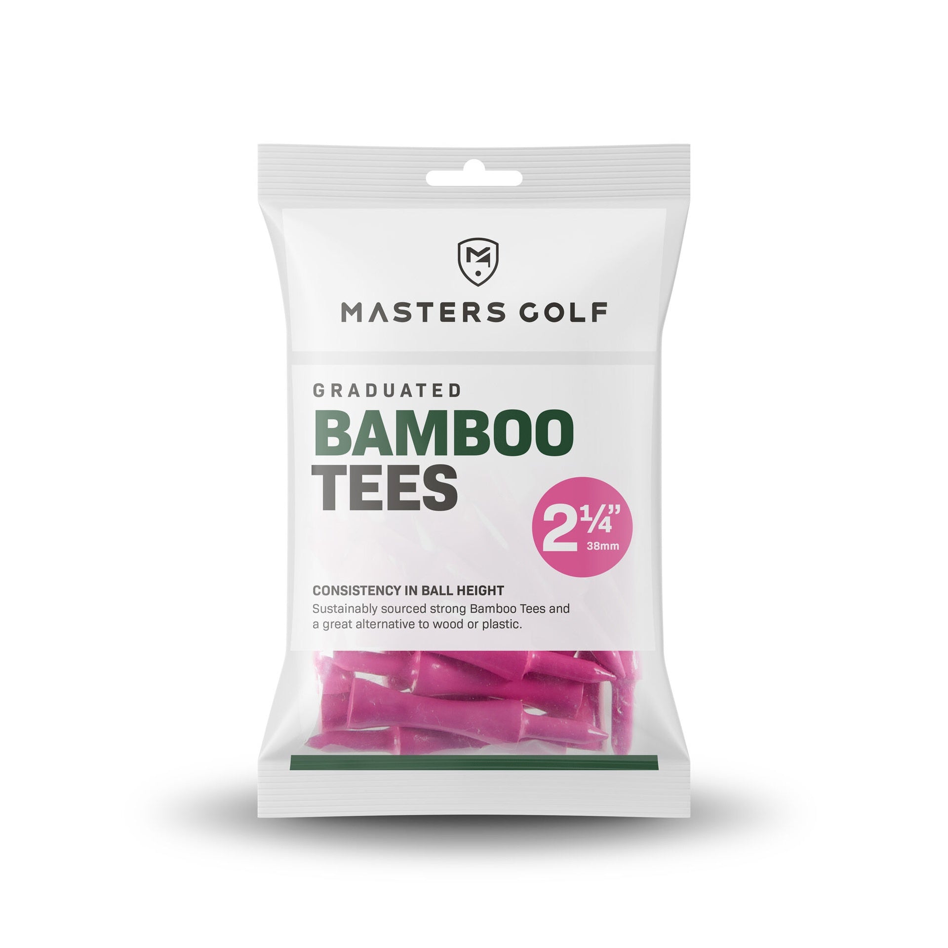 Bamboo Graduated Tees (Bag of 20)-DS