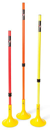 Precision Telescopic Boundary Poles (Set of 12) -DS