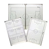 Precision Double-Sided "Folding" Soccer Tactics Board -DS