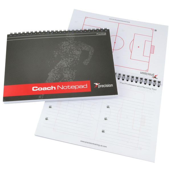 Precision A5 Football Pro-Coach Notepad (Pack 6) -DS