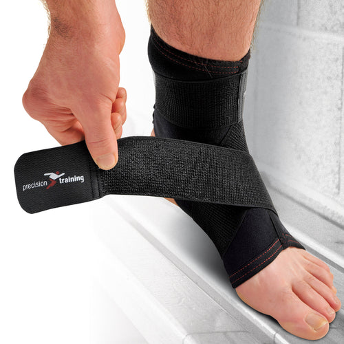 Precision Neoprene Ankle with Strap Support -DS