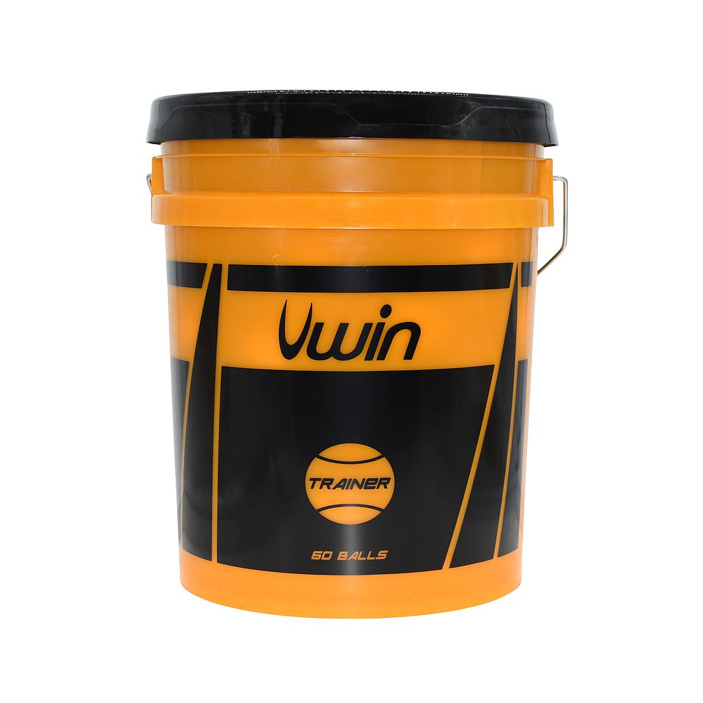 Uwin Trainer Tennis Balls - Bucket of 60 balls -DS