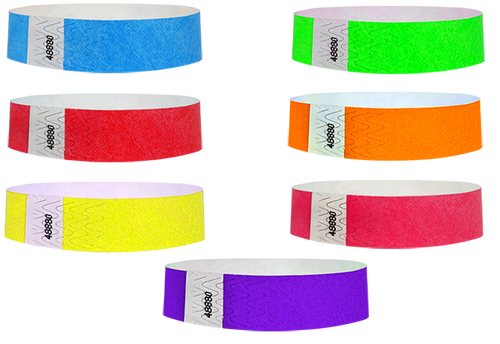 25mm Tyvek Wristbands (Pack of 1000) -DS