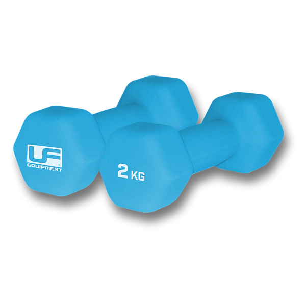 UF Hex Neoprene Dumbells  2kg