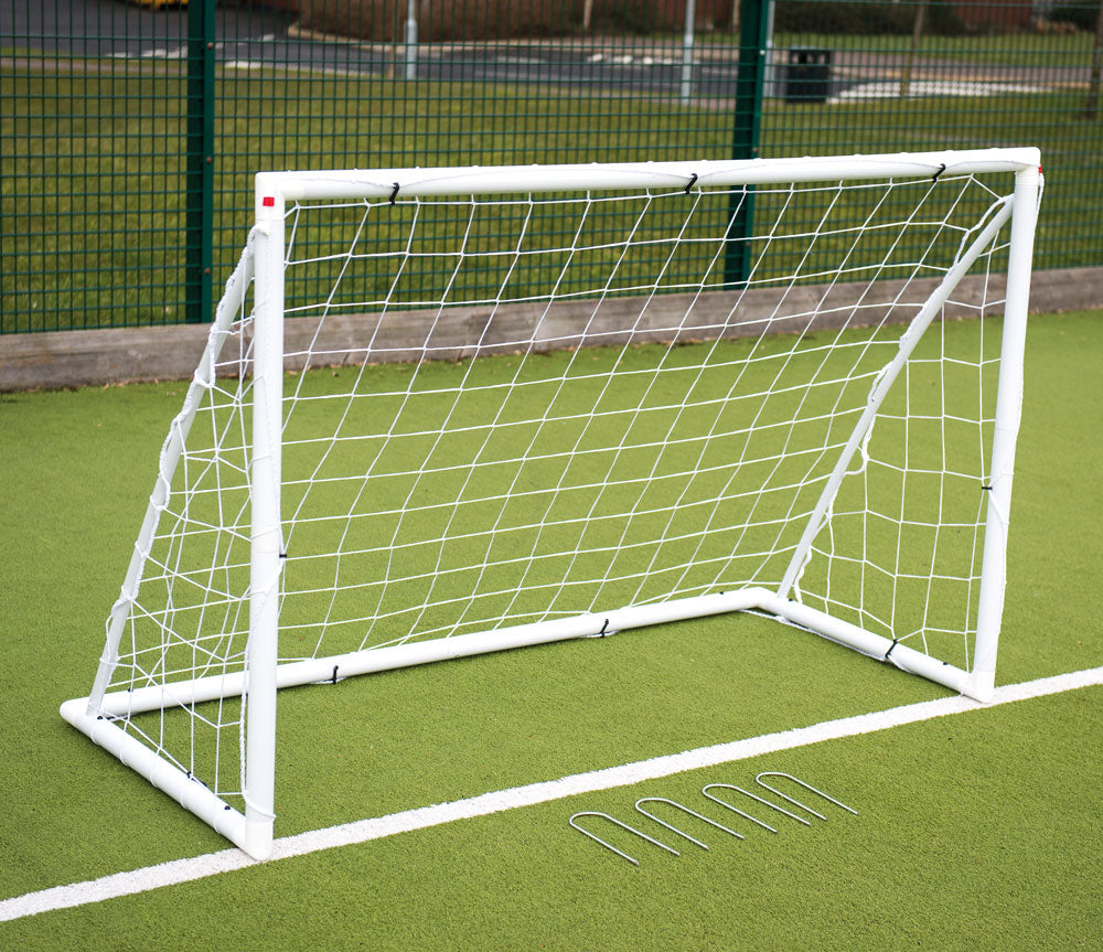 Precision Junior Garden Football Goal - 8FT x 6FT