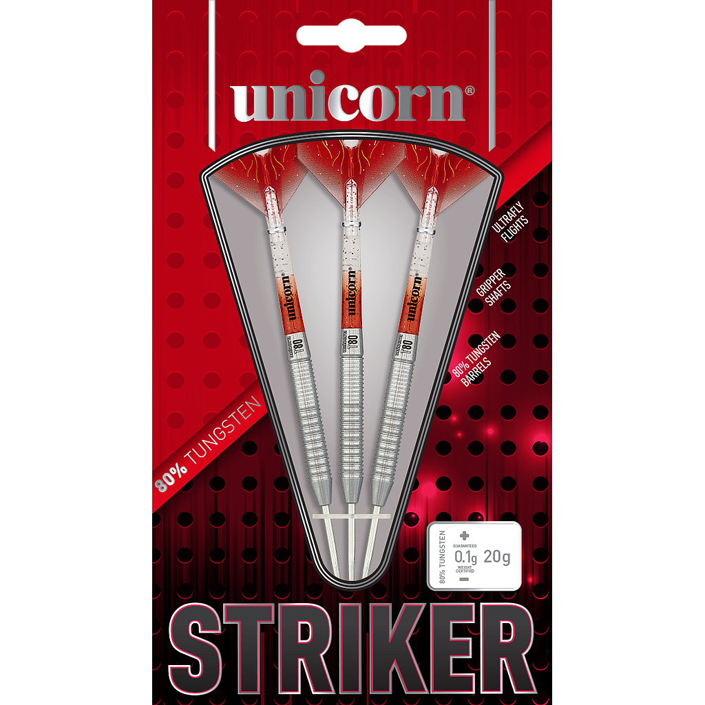Unicorn Striker 80% Tungsten Darts -DS