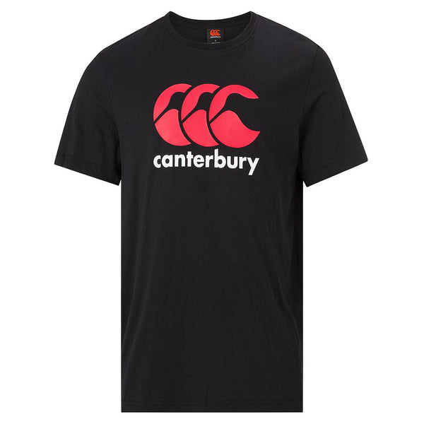 Canterbury Logo T-Shirt Black -DS